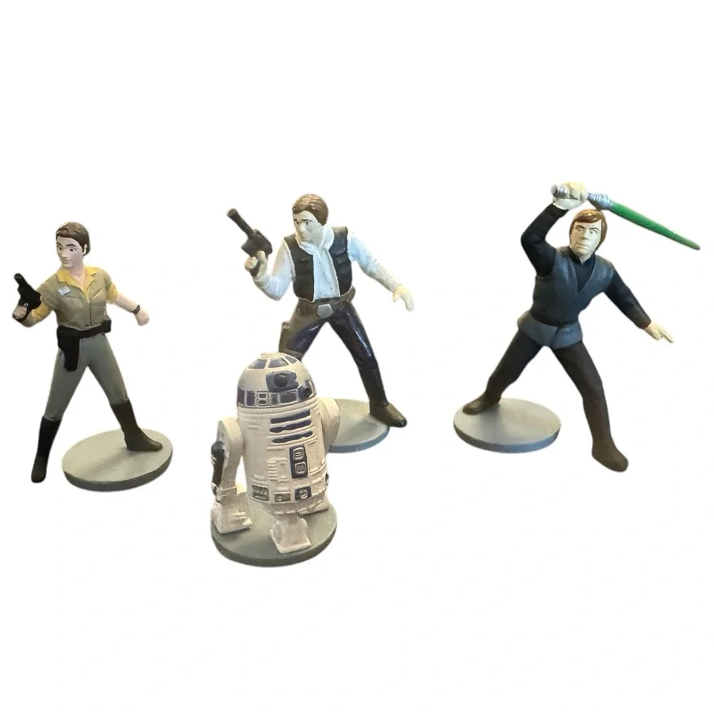 Star Wars Cake Toppers by Applause 1995